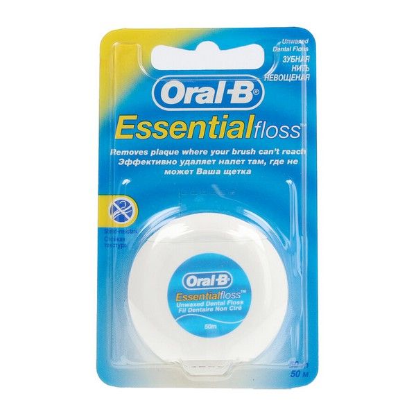 Oral-B Essential Floss Fio Dentário Mentolado - 50m