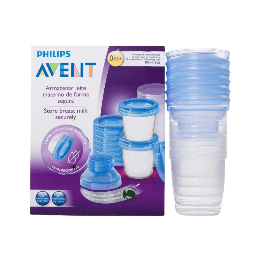 Philips Avent Cups and Lids 10 x 180ml