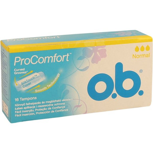 O.B. Pro Confort Normal - 16 unidades