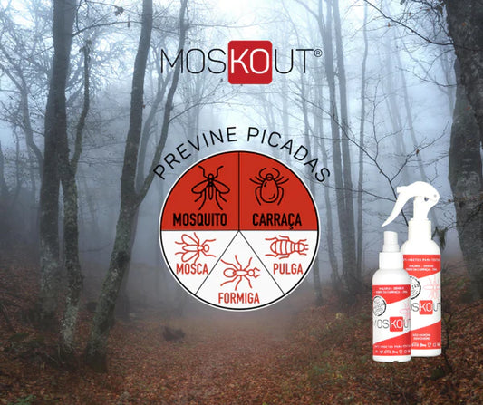 Moskout Spray Anti-Insetos para Têxteis - 200ml