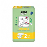 Muumi Pañales T2 3-6kg - 58 unidades