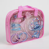 Stitch Mala + Acessórios de Cabelo