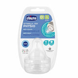 Chicco Tetina Silicona P5 - 2 unidades