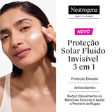 Neutrogena Protetor Solar Ultra Sheer Fluido Invisível Antienvelhecimento SPF50+ - 50ml