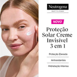 Neutrogena Protetor Solar Ultra Sheer Creme Invisível Hidratante Pele Seca SPF50+ - 50ml