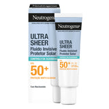 Neutrogena Protetor Solar Ultra Sheer Fluído Invisível Pele Oleosa SPF50+ - 50ml