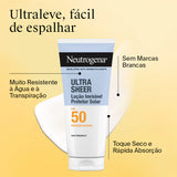 Neutrogena Protetor Solar Ultra Sheer Loção Hidratante SPF50 - 200ml