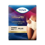 Tena Silhouette Plus Cintura Alta Creme (Tamanho M) - 9 unidades