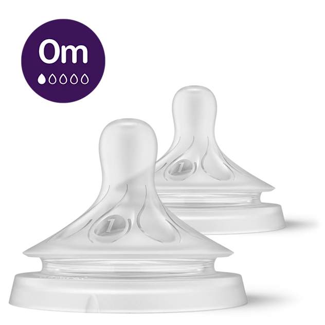Philips Avent Tetina Natural Response Fluxo 1 +0m (Tamanho 1) - 2 unidades 1