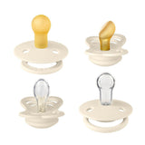 BIBS Pack 4 Try it Baby Ivory Pacifiers 