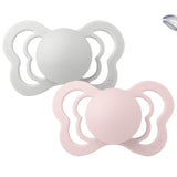 BIBS 2 Pacifiers Couture Haze / Blossom 6-18m 