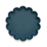 Petit Monkey Plate with Suction Cup Lion Balsam Blue 