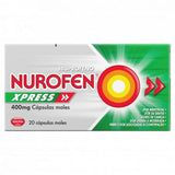 Nurofen Xpress 400mg Cápsula Mole - 20 unidades