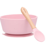 Tutete Cup with Suction Cup + Pink Spoon