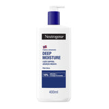 Neutrogena Deep Moisture Loção Corporal Hidratação Profunda Pele Seca - 400ml