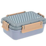 Monnëka 2 Lunch Boxes + Fork Blue 