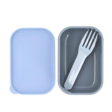 Monnëka 2 Lunch Boxes + Fork Blue 