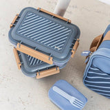 Monnëka Large Blue Lunch Box 