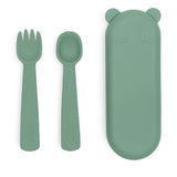 We Might Be Tiny Fork + Spoon + Terracotta Case