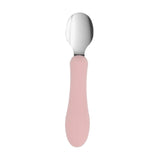 Tutete Taça de Silicone + Colher de Aço Light Pink