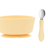 Tutete Cup with Suction Cup + Ivory Spoon