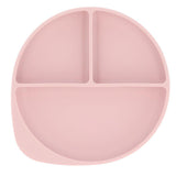 Mushie Compartmented Dish with Suction Cup Soft Lilac 