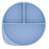 Tutete Prato Silicone com Ventosa Ocean Blue