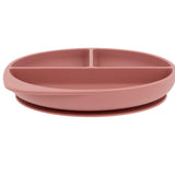 Mushie Compartmented Dish with Suction Cup Soft Lilac 