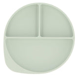 Mushie Compartmented Dish with Suction Cup Soft Lilac 