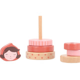 Monnëka Torre Empilhável Little Red