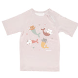 Monnëka Camisola de Proteção Solar Mermaid Cats