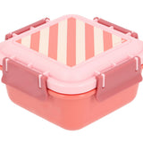 Monnëka Lancheira Grande Stripes Bloom & Blush