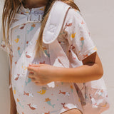 Monnëka Mochila Anti-Areia Mermaid Cats