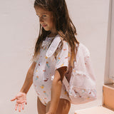 Monnëka Mochila Anti-Areia Mermaid Cats