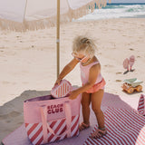 Monnëka Bolsa Tote Stripes Bloom & Blush