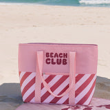 Monnëka Bolsa Tote Stripes Bloom & Blush