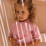 Monnëka Camisola de Proteção Solar Whale Pink