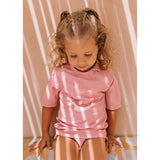 Monnëka Camisola de Proteção Solar Whale Pink