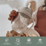 Noüka Copo Antiderrame com Palhinha Flexível - 240 ml