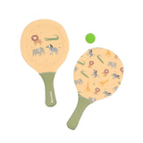 Monnëka Raquetes com Bola Wild Animals