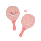 Monnëka Raquetes com Bola Whale Pink