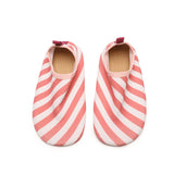 Monnëka Sapatinhos de Praia Stripes Bloom & Blush