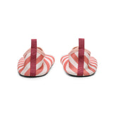 Monnëka Sapatinhos de Praia Stripes Bloom & Blush
