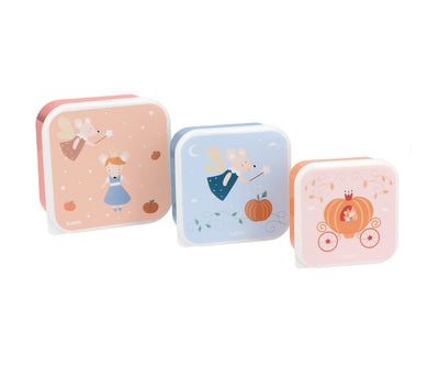 Tutete Kit 3 Lancheiras Mouse Fairies