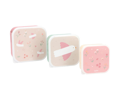 Tutete Kit 3 Lancheiras Blossom Birds
