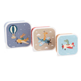 Tutete Kit 3 Lancheiras Planes