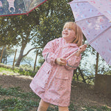 Tutete Capa de Chuva Infantil Blossom Birds