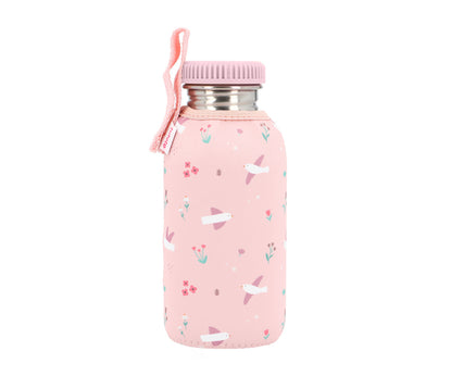 Tutete Garrafa de Aço Com Forro Blossom Birds - 500ml