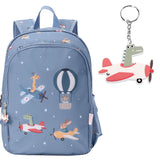 Tutete Mochila Média + Chaveiro Planes