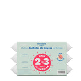 Mustela Bebé Toalhetes de Limpeza Sem Perfume - 3x60 Unidades